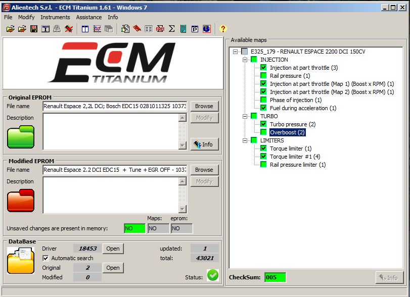 Редактор прошивок ECM Titanium +40000 драйверов!