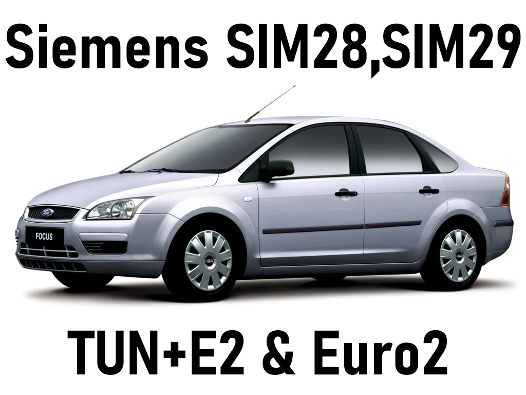 Пакет прошивок для Siemens SIM28, SIM29 Ford Focus 2 с двигателями SIGMA 1.4, 1.6 Motor-Soft