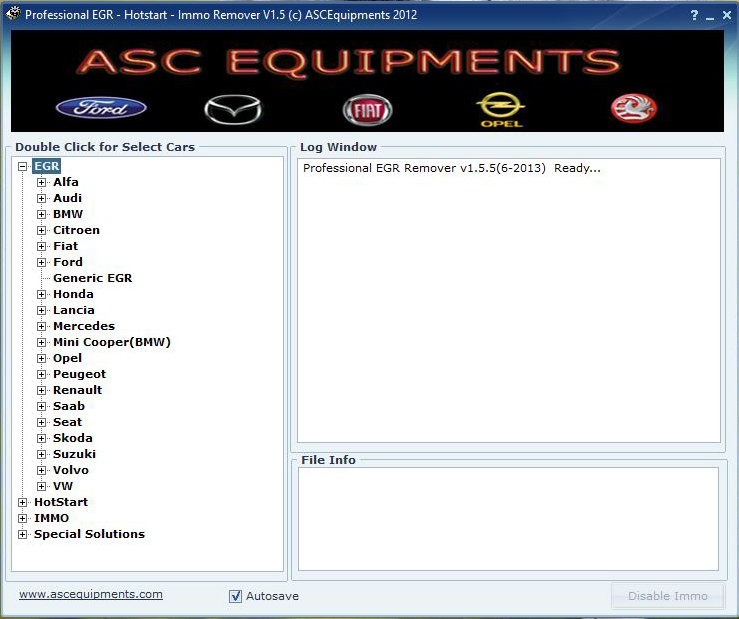 (Full версия!) Professional EGR Immo HotStart Remover  v1.55